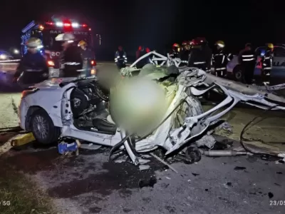 Tragedia en San Vicente: cinco integrantes de una familia murieron en un choque sobre la Ruta 6
