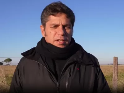 VIDEO | Kicillof estuvo en Tornquist y cuestion&oacute; a Milei por la quita de la Zona Fr&iacute;a
