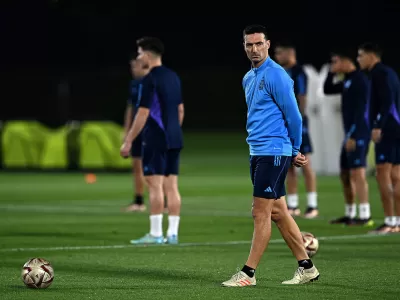 Scaloni define el equipo de la Selecci&oacute;n Argentina para enfrentar a Austria