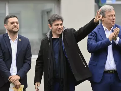 Kicillof apunt&oacute; contra Milei al inaugurar obras y reforzar la seguridad en Almirante Brown