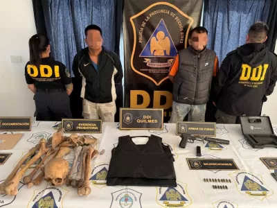 Quilmes: detuvieron a un presunto narco sicario peruano buscado por homicidio y hallaron armas, drogas y un cr&aacute;neo humano