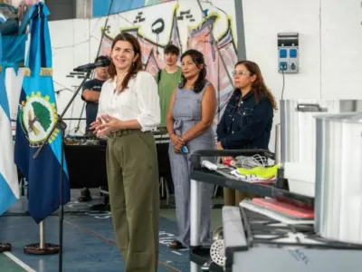 VIDEO | Moreno: Mariel Fern&aacute;ndez entreg&oacute; equipamiento a comedores escolares ante el aumento de la demanda alimentaria