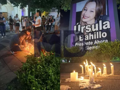 Rojas record&oacute; a &Uacute;rsula Bahillo con una misa y un emotivo encuentro en Plaza San Mart&iacute;n